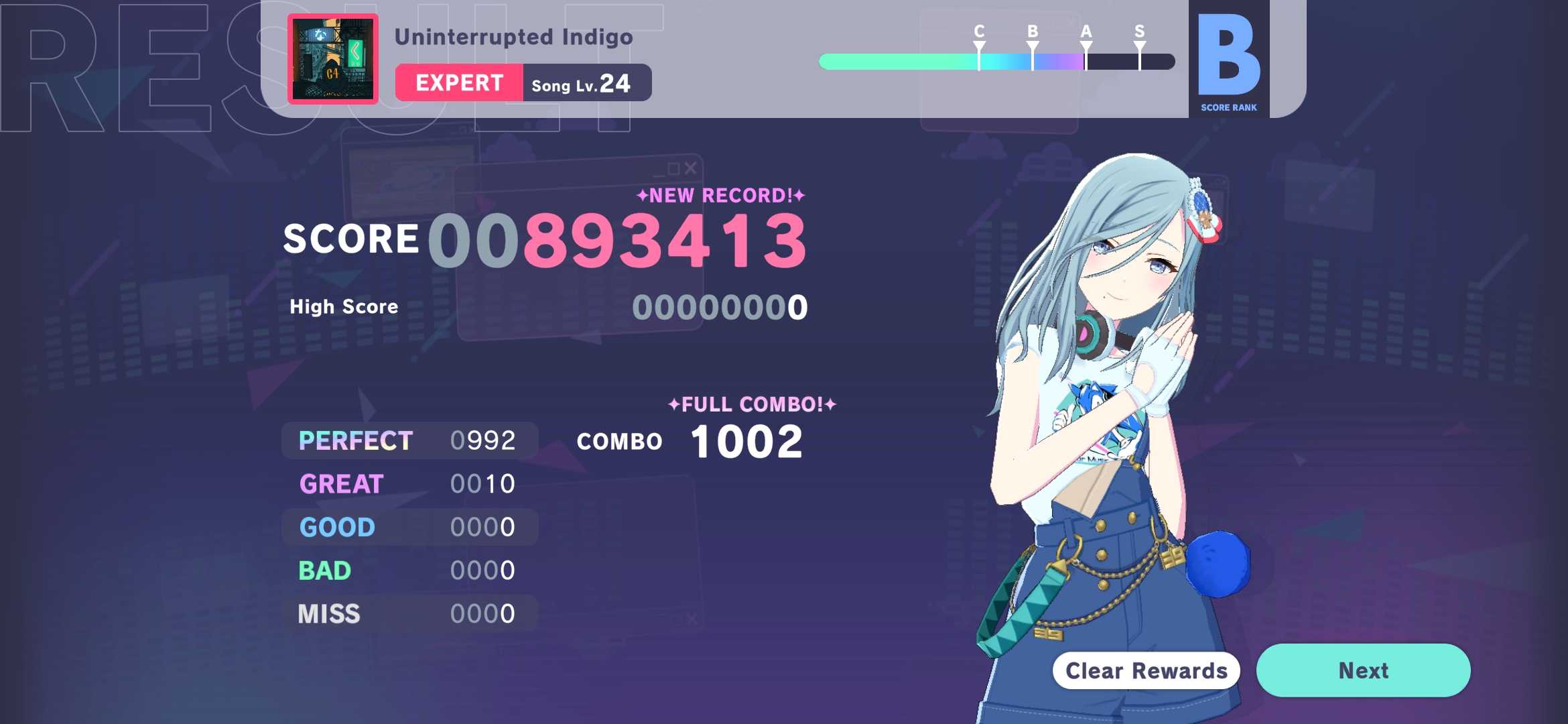 uninterrupted indigo fc